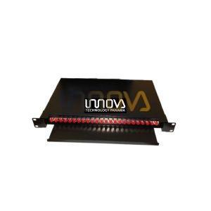 ODF TIPO RACK de 24 salidas para conectores FC - ADAPTADORES POR SEPARADO