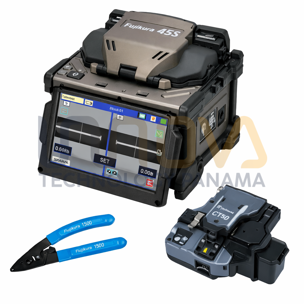 Maquina de Empalme Fujikura 45S Fusion Splicer Kits