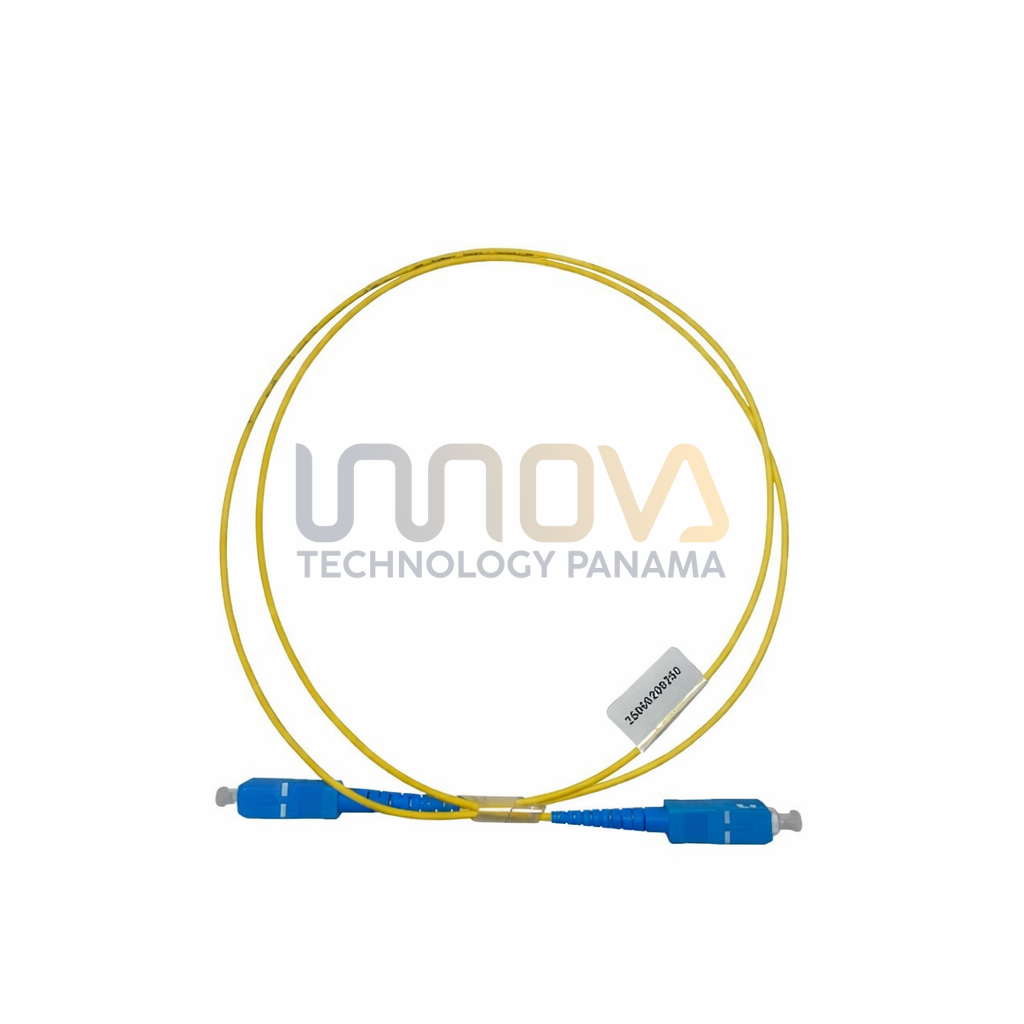 "Patchcord SC/UPC - SC/UPC SIMPLEX ( SINGLE MODE ) G652D 2.0mm LSZH 1m"