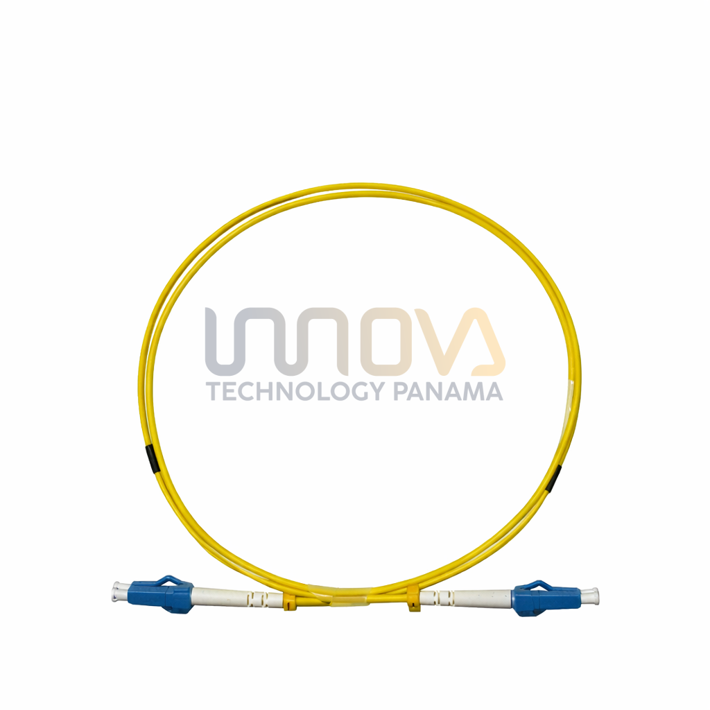 Patchcord LC/UPC- LC/UPC DUPLEX ( SINGLE MODE ) G652D 2.0mm LSZH 1m"