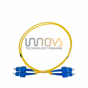 Patchcord SC/UPC- SC/UPC DUPLEX ( SINGLE MODE ) G652D 2.0mm LSZH 1m"