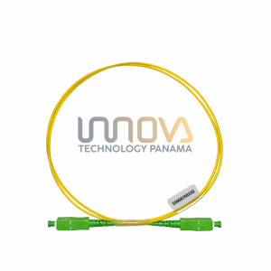 Patchcord SC/APC - SC/APC SIMPLEX ( SINGLE MODE ) G652D 2.0mm LSZH 1m"