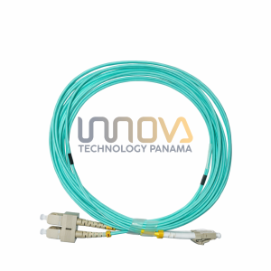 Patchord SC to LC OM3 Multimode LSZH Patch Cable - 5M. Duplex-Dupplex 2.0mm SC/UPC-LC/UPC OM3"