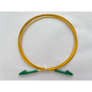 Patchcord LC/APC- LC/APC SIMPLEX ( SINGLE MODE ) G652D 2.0mm LSZH 1m"