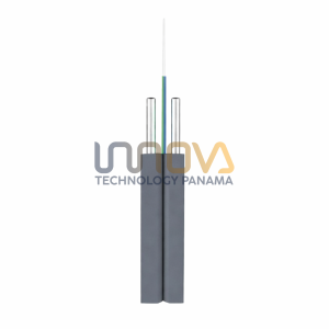 Cable Drop Plano (Mariposa) Interior LSZH - 1 Hilo, 2 HILOS, 4 HILOS y 6 HILOS, Carretes de 1 kilometro