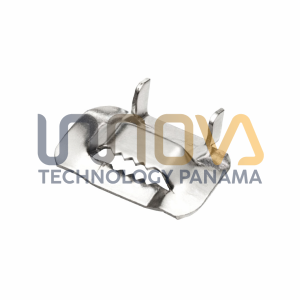 grapas para cinta metálica de 3/4, 1/2  y 5/8 pulg