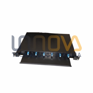 ODF de 12 salidas para conectores LC, SC, FC y ST en pulido APC y UPC