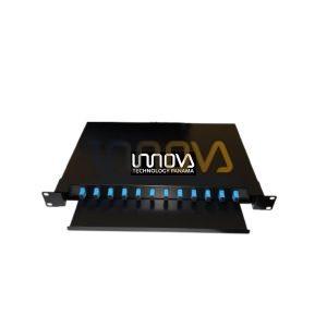 ODF de 12 salidas TIPO RACK para conectores SC- ADAPTADORES POR SEPARADO