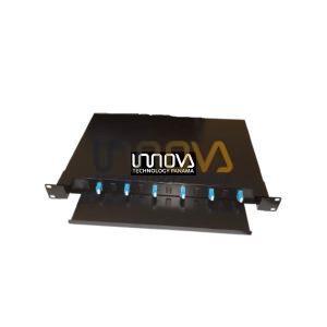 ODF de 12 salidas TIPO RACK para conectores LC - ADAPTADORES POR SEPARADO