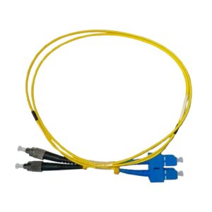 Patchcord FC/UPC - SC/UPC DUPLEX (SINGLEMODE) 1 metro LSZH