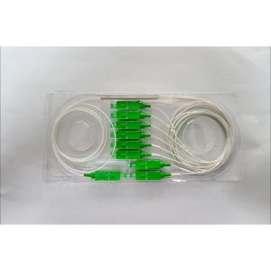 Micro Splitter PLC de 1:8 con conectores SC/APC monomodo