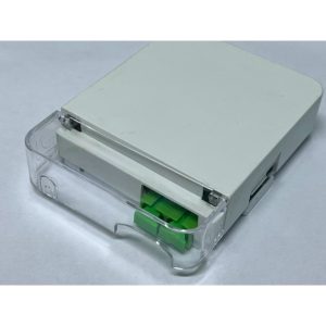 Cajas de Terminación 2 salidas tipo C, SC/APC uso interior, incluye adaptador completo y cables cortos