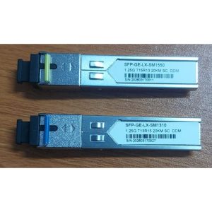 Transceiver SFP SC 1G SC 20km single fiber SFP (par BIDI)