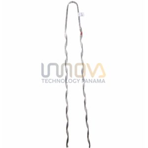 Preformada de 1/4 Guy Grip dead end Galfan coated Yellow
